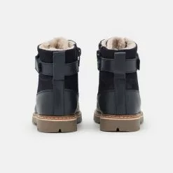 Friboo LEATHER - Schnürstiefelette - Dark Blue, Kinder -Friboo Schuhe Geschaft 06ef80f733c649238e3b93499f3d2d8f