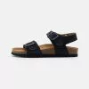 Friboo LEATHER - Riemensandalette - Dark Blue, Kinder -Friboo Schuhe Geschaft 07fc4412c96d4e53b7a9a326cee29c47