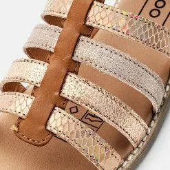 Friboo LEATHER - Riemensandalette - Cognac, Kinder -Friboo Schuhe Geschaft 09f27a1c147a4f51a0afd7ce74d8ce4f