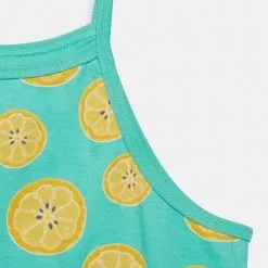 Friboo STRAPPY VEST 5 PACK - Top - Multi-coloured - 917_yellow - 202_dark Blue - 503, Kinder -Friboo Schuhe Geschaft 101cffee495b43e7be18d968bde1c612