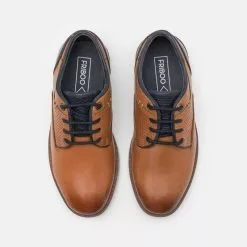 Friboo LEATHER - Sportlicher Schnürer - Cognac, Kinder -Friboo Schuhe Geschaft 1267d6d0863e4356bc6b4eace1a06caf