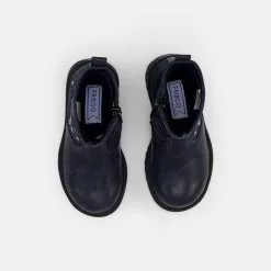 Friboo LEATHER BOOTIES - Stiefelette - Dark Grey, Kinder -Friboo Schuhe Geschaft 1834ea54565344c88ec9d71c2a8c2111