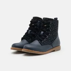 Friboo Schnürstiefelette - Dark Blue, Kinder -Friboo Schuhe Geschaft 183b6d5cd92e47e4a697f25c8d7f19e5