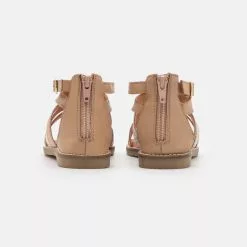 Friboo LEATHER - Riemensandalette - Rose Gold/coloured, Kinder -Friboo Schuhe Geschaft 18d2b74d690a46548a8d433d6f3e3872