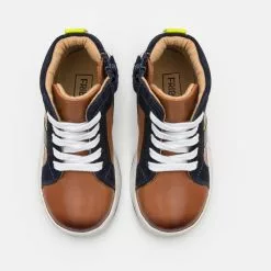 Friboo LEATHER - Sneaker High - Dark Blue, Kinder -Friboo Schuhe Geschaft 18efcac6005840eca9c956484df0ceba