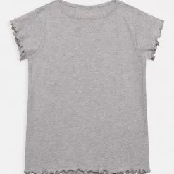 Friboo 3 PACK GIRL RIB TEE - T-Shirt Basic - 401 - Light Pink_102 - Grey_503 - Dark Blue, Kinder -Friboo Schuhe Geschaft 246a9855056a494bbb578c953c3b2ce0