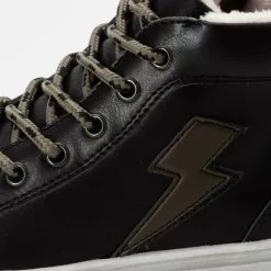 Friboo BOOTIES - Sneaker High - Black, Unisex -Friboo Schuhe Geschaft 2a1dc6f978d141419317387a3b06a5b5