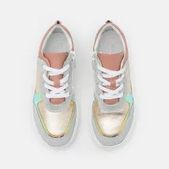 Friboo LEATHER - Sneaker Low - Gold, Kinder -Friboo Schuhe Geschaft 2f4dab357b9142a899005b47b29c23e7