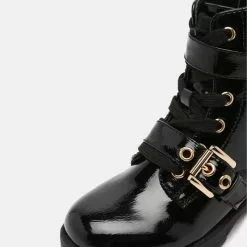 Friboo Schnürstiefelette - Black, Kinder -Friboo Schuhe Geschaft 32bbb8434bb6461aae7219f8faf20756