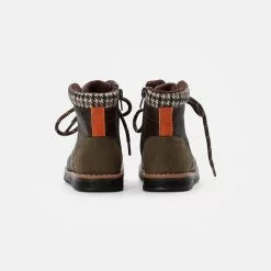 Friboo BOOTIES - Schnürstiefelette - Dark Brown, Kinder -Friboo Schuhe Geschaft 335fe38f9b5f4f3785323bbcc03c3f8c
