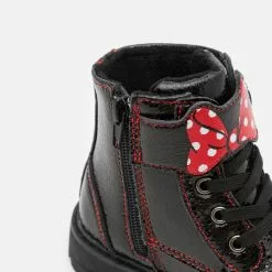 Friboo MINNIE MOUSE - Schnürstiefelette - Black, Kinder -Friboo Schuhe Geschaft 3af82a790a2048609a8be57eaa7e99ae