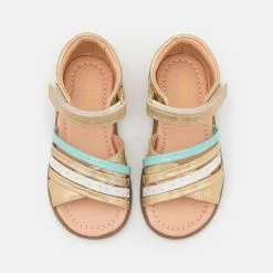 Friboo Riemensandalette - Gold, Kinder -Friboo Schuhe Geschaft 3dfef4532d6b42d4a7dabc578cff6214