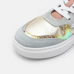 Friboo LEATHER - Sneaker Low - Gold, Kinder -Friboo Schuhe Geschaft 40eb69f5e69f42719e5b5b0bb009ed4e