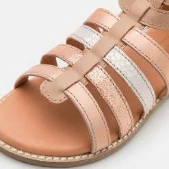 Friboo LEATHER - Riemensandalette - Rose Gold/coloured, Kinder -Friboo Schuhe Geschaft 4c3347774db34fe2a726c7d45c4d1a35