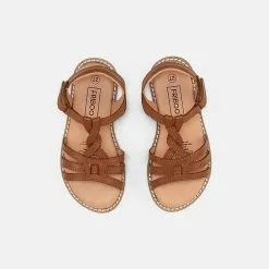 Friboo LEATHER SANDALS - Riemensandalette - Cognac, Kinder -Friboo Schuhe Geschaft 4d3c1948c14241cdb0315039145e8f2b