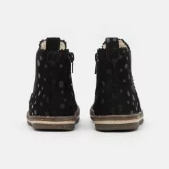 Friboo LEATHER - Stiefelette - Black, Kinder -Friboo Schuhe Geschaft 4d7a17fa60bc40acb9eb6f05ddd47865