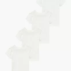 Friboo BASIC BOY WINTER 4 PACK - T-Shirt Basic - Winter White, Kinder -Friboo Schuhe Geschaft 4f930a49e4e14e9590024f58db1699e3