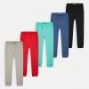 Friboo BASIC BOYS SWEATPANTS 5 PACK - Jogginghose - Multi-coloured, Ochre, Red, Kinder -Friboo Schuhe Geschaft 5e22988d16b742768f7682cf49776f72