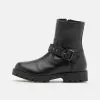 Friboo Cowboy-/Bikerstiefelette - Black, Kinder -Friboo Schuhe Geschaft 5eee90fbe57a4751bf9f84a7368ebf27