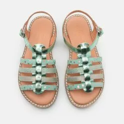Friboo LEATHER - Riemensandalette - Mint, Kinder -Friboo Schuhe Geschaft 6047e0fbce8f403997a83d9038d4b3b7