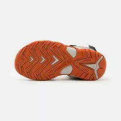 Friboo LEATHER - Trekkingsandale - Dark Grey, Kinder -Friboo Schuhe Geschaft 64105e1d667a4965b44ab45bd19213e5