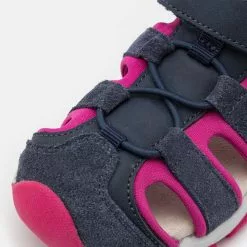 Friboo LEATHER - Trekkingsandale - Dark Blue, Kinder -Friboo Schuhe Geschaft 6cd47b9cb3c94f618274e8e5e12addcb