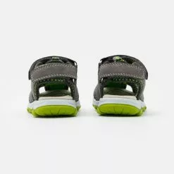 Friboo LEATHER - Trekkingsandale - Dark Grey, Kinder -Friboo Schuhe Geschaft 6e06191799ea4bd4bed75bb8e97690c8