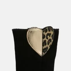 Friboo LEATHER - Stiefel - Black, Kinder -Friboo Schuhe Geschaft 6efdef312a99464eafbaeb3baf973554