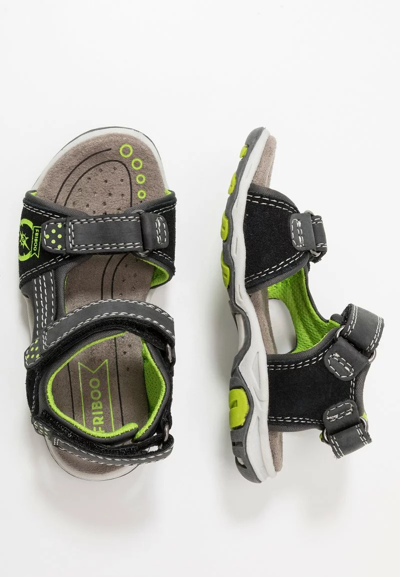 Friboo LEATHER - Trekkingsandale - Black, Kinder 3 Friboo LEATHER - Trekkingsandale - Black, Kinder