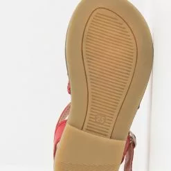 Friboo LEATHER - Riemensandalette - Red, Kinder -Friboo Schuhe Geschaft 74ea248a885648d990a63f1a098078f8