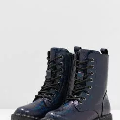 Friboo Schnürstiefelette - Dark Blue, Kinder -Friboo Schuhe Geschaft 775292774cb04480ba5b24ae38123ab2