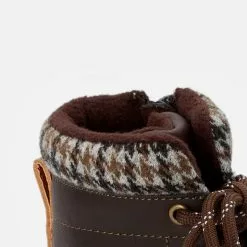 Friboo BOOTIES - Schnürstiefelette - Dark Brown, Kinder -Friboo Schuhe Geschaft 781ef5987bf64b4cb82440d3230f7270