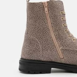 Friboo LEATHER - Schnürstiefelette - Pink, Kinder -Friboo Schuhe Geschaft 820120d987564936be53bf6073a13ef2