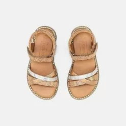 Friboo LEATHER SANDALS - Riemensandalette - Rose Gold Coloured, Kinder -Friboo Schuhe Geschaft 848e0a5350a5453c9947e3c52e12a0e5