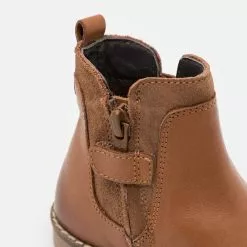 Friboo LEATHER - Stiefelette - Cognac, Kinder -Friboo Schuhe Geschaft 854be9c154cc40ec9724d3170b73ad28