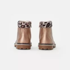 Friboo BOOTIES - Schnürstiefelette - Rose Gold-coloured, Kinder -Friboo Schuhe Geschaft 864eb7750f2d44438e7def0a1b690ca3