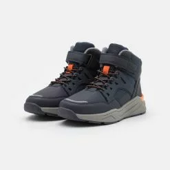 Friboo Schnürstiefelette - Dark Blue, Kinder -Friboo Schuhe Geschaft 8730cd9863bc4146bc6230f0732aca8d