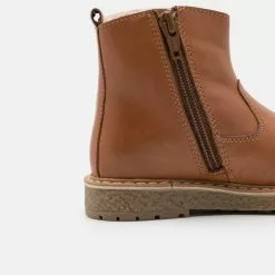 Friboo LEATHER - Stiefelette - Cognac, Kinder -Friboo Schuhe Geschaft 876ab06ab4714c068ec2981234e12458
