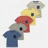 Friboo POCKET TEE 5PACK - T-Shirt Print - Multi-coloured /yellow/blue, Kinder -Friboo Schuhe Geschaft 8fdaeb6c568543ef8cc180df9c16e4fd