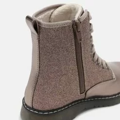 Friboo Schnürstiefelette - Bronze, Kinder -Friboo Schuhe Geschaft 90475f676a1240ce8869b1d5284d5f89