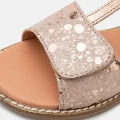 Friboo LEATHER - Riemensandalette - Rose Gold Coloured, Kinder -Friboo Schuhe Geschaft 936bd3e630674249b6894430071b9aa9