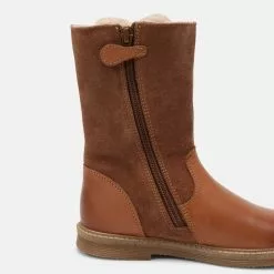 Friboo LEATHER - Stiefel - Cognac, Kinder -Friboo Schuhe Geschaft 97e0245b963c4a24a37ecb78938a362f