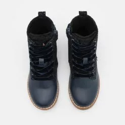 Friboo Schnürstiefelette - Dark Blue, Kinder -Friboo Schuhe Geschaft 9bcc8249f8374d5cbafd7f37599eb247