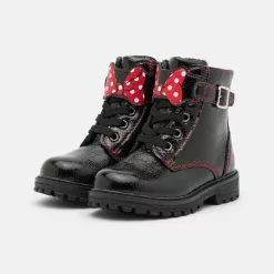 Friboo MINNIE MOUSE - Schnürstiefelette - Black, Kinder -Friboo Schuhe Geschaft 9be744f17aeb4b33966b41e553ddafaa