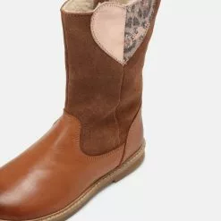 Friboo LEATHER - Stiefel - Cognac, Kinder -Friboo Schuhe Geschaft 9fc4e89a066a4014aa8a48741395b015