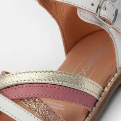 Friboo LEATHER SANDALS - Riemensandalette - White, Kinder -Friboo Schuhe Geschaft a281429cff1846699a283e47c0901f0f