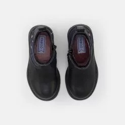 Friboo LEATHER BOOTIES - Stiefelette - Dark Grey, Kinder -Friboo Schuhe Geschaft a3c2b3e671184ff7b5762f9d529912b2