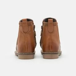 Friboo LEATHER - Stiefelette - Cognac, Kinder -Friboo Schuhe Geschaft a41c29a19cbe4b639a620f209daa7c8e