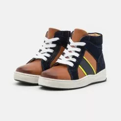 Friboo LEATHER - Sneaker High - Dark Blue, Kinder -Friboo Schuhe Geschaft a5c10f3de48145d9a9ad13afd82e2b07