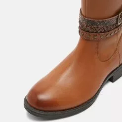 Friboo Cowboy-/Bikerboot - Cognac, Kinder -Friboo Schuhe Geschaft a778291f42fc468598d718c85a63dea7